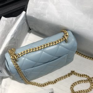 Ch@nel Flap Bag-18×12×5CM - Image 8