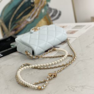 Ch@nel Flap Bag-13*19*6CM - Image 4