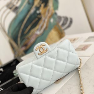 Ch@nel Flap Bag-13*19*6CM - Image 5
