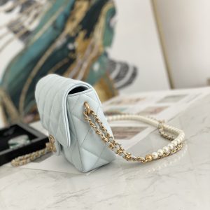 Ch@nel Flap Bag-13*19*6CM - Image 6