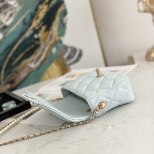 Ch@nel Flap Bag-13*19*6CM - Image 7