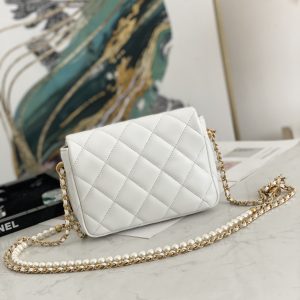 Ch@nel Flap Bag-13*19*6CM - Image 7