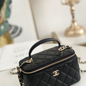 Ch@nel Cosmetic Bag-9.5*17* 8CM - Image 3