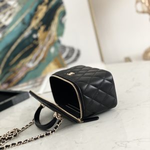 Ch@nel Cosmetic Bag-9.5*17* 8CM - Image 8