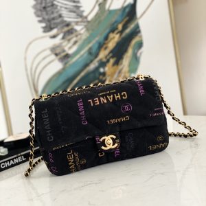 Ch@nel Flap Bag-16×28×6CM - Image 2