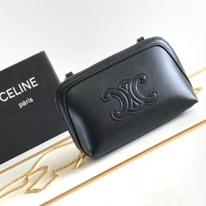 Celin Triomphe Shell Bag-16 X 11X 8CM - Image 1