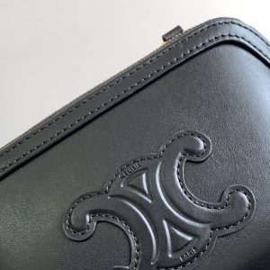 Celin Triomphe Shell Bag-16 X 11X 8CM - Image 6