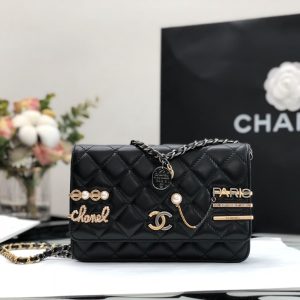 Ch@nel Wallet On Chain-19*12*3.5CM - Image 4