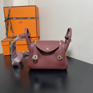 Hermes Lindy 19-Togo Leather-19CM - Image 3