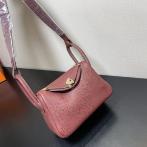 Hermes Lindy 19-Togo Leather-19CM - Image 4