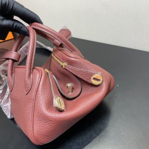 Hermes Lindy 19-Togo Leather-19CM - Image 6