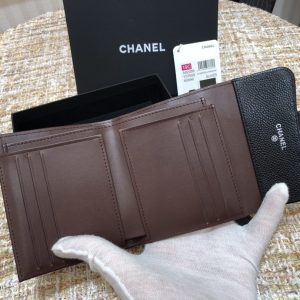 Ch@nel Wallet-Silver Harware-11*10CM - Image 6