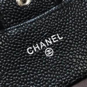 Ch@nel Wallet-Silver Harware-11*10CM - Image 8