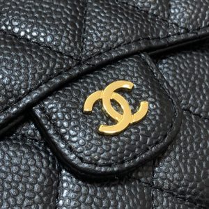 Ch@nel Wallet-Gold Harware-11*10CM - Image 3