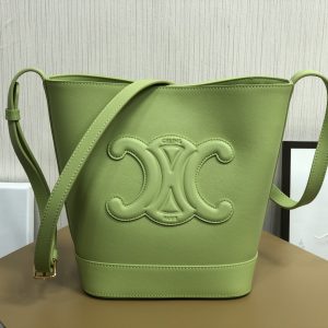 Celina Cuir Bucket-30×22×13CM - Image 1
