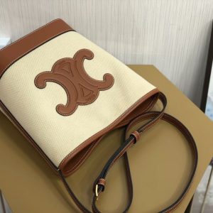 Celina Cuir Bucket-30×22×13CM - Image 9