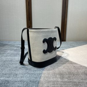 Celina Cuir Bucket-30×22×13CM - Image 8