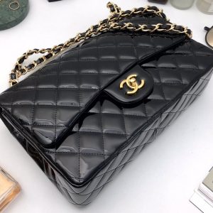 Ch@nel Flap Bag-Gold Hardware-30CM - Image 3