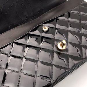 Ch@nel Flap Bag-Gold Hardware-30CM - Image 4