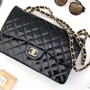 Ch@nel Flap Bag-Gold Hardware-30CM - Image 1