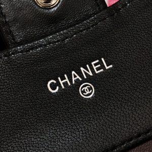 Ch@nel Wallet-Gold Harware-Lamskin-11*10CM - Image 7