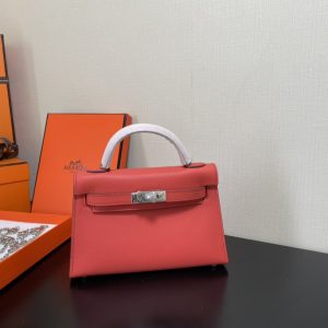 Hermes Kelly-Gold&Silver Hardware-19CM - Image 10