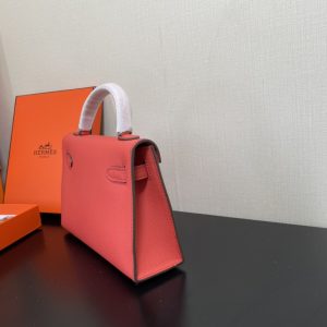 Hermes Kelly-Gold&Silver Hardware-19CM - Image 4