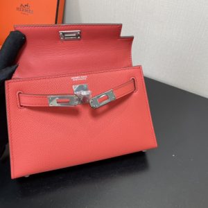 Hermes Kelly-Gold&Silver Hardware-19CM - Image 5