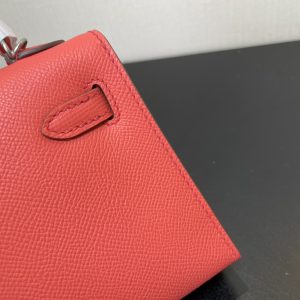 Hermes Kelly-Gold&Silver Hardware-19CM - Image 6