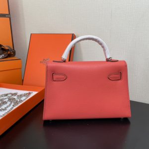 Hermes Kelly-Gold&Silver Hardware-19CM - Image 9