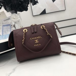 Ch@nel Boston Pillow Bag-22.5*13*18CM - Image 1