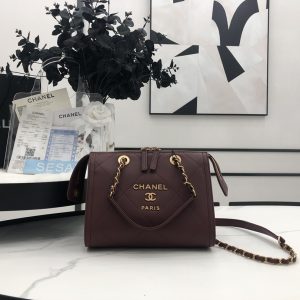 Ch@nel Boston Pillow Bag-22.5*13*18CM - Image 5