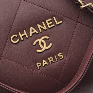 Ch@nel Boston Pillow Bag-22.5*13*18CM - Image 6