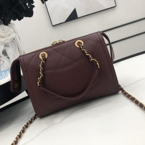 Ch@nel Boston Pillow Bag-22.5*13*18CM - Image 9