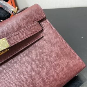 Hermes Kelly-Gold&Silver Hardware-19CM - Image 14