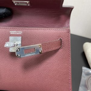 Hermes Kelly-Gold&Silver Hardware-19CM - Image 4
