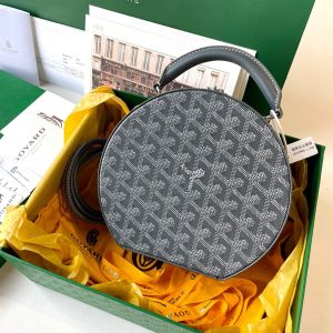 Goyard Jetblack Bag-16.5*7*18CM - Image 3
