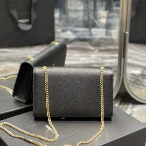 YSL Medium Kate Bags-Caviar-24*14.5*5.5CM - Image 7