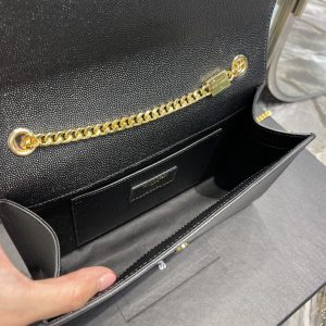 YSL Medium In Grain De Pouder Embossed Leather-24*14.5*5.5CM - Image 7
