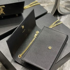 YSL Medium In Grain De Pouder Embossed Leather-24*14.5*5.5CM - Image 5