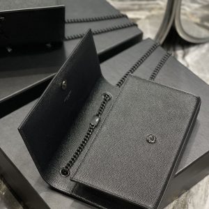 YSL Medium In Grain De Pouder Embossed Leather-24*14.5*5.5CM - Image 2