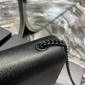 YSL Medium In Grain De Pouder Embossed Leather-24*14.5*5.5CM - Image 5