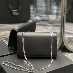 YSL Kate Medium With Tassle In Smooth Leather-24*14.5*5.5CM - Image 8