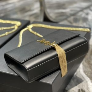 YSL Kate Medium With Tassle In Smooth Leather-24*14.5*5.5CM - Image 2