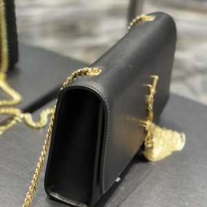 YSL Kate Medium With Tassle In Smooth Leather-24*14.5*5.5CM - Image 9