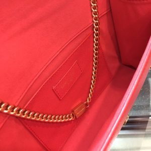 YSL Medium In Grain De Pouder Embossed Leather-24*14.5*5.5CM - Image 4