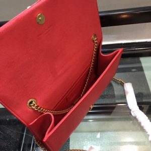 YSL Medium In Grain De Pouder Embossed Leather-24*14.5*5.5CM - Image 5