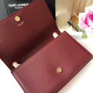 YSL Medium In Grain De Pouder Embossed Leather-24*14.5*5.5CM - Image 5