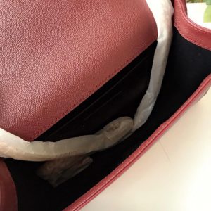 YSL Medium In Grain De Pouder Embossed Leather-24*14.5*5.5CM - Image 6
