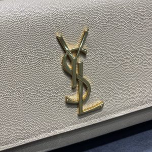 YSL Medium In Grain De Pouder Embossed Leather-24*14.5*5.5CM - Image 3